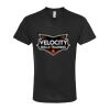Unisex Poly-Rich V-Neck T-Shirt Thumbnail