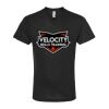 Unisex Poly-Rich V-Neck T-Shirt Thumbnail